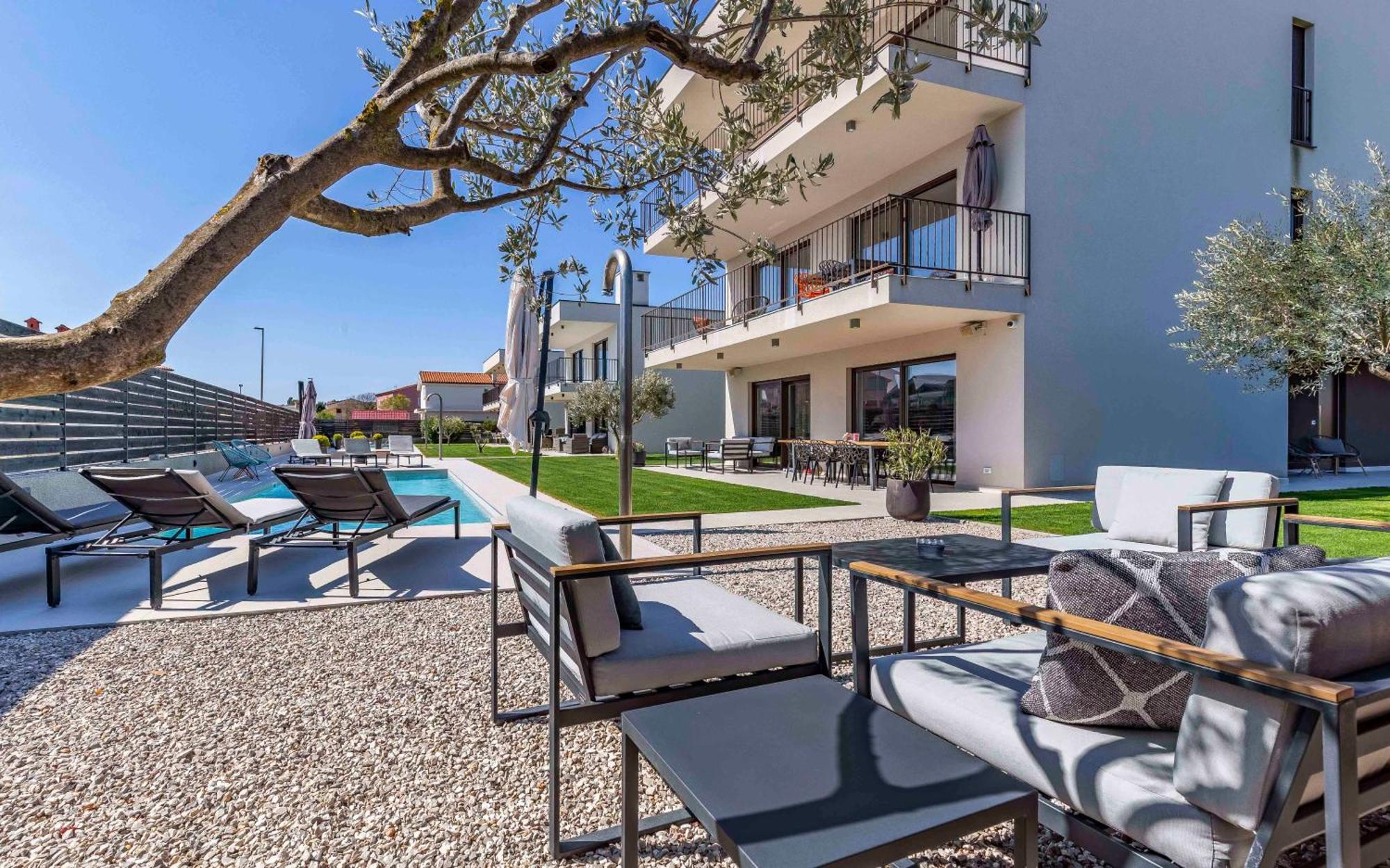 Apartamento Ap Caci Mit Pool - Istriensonne 0712-0737 Medulin Exterior foto