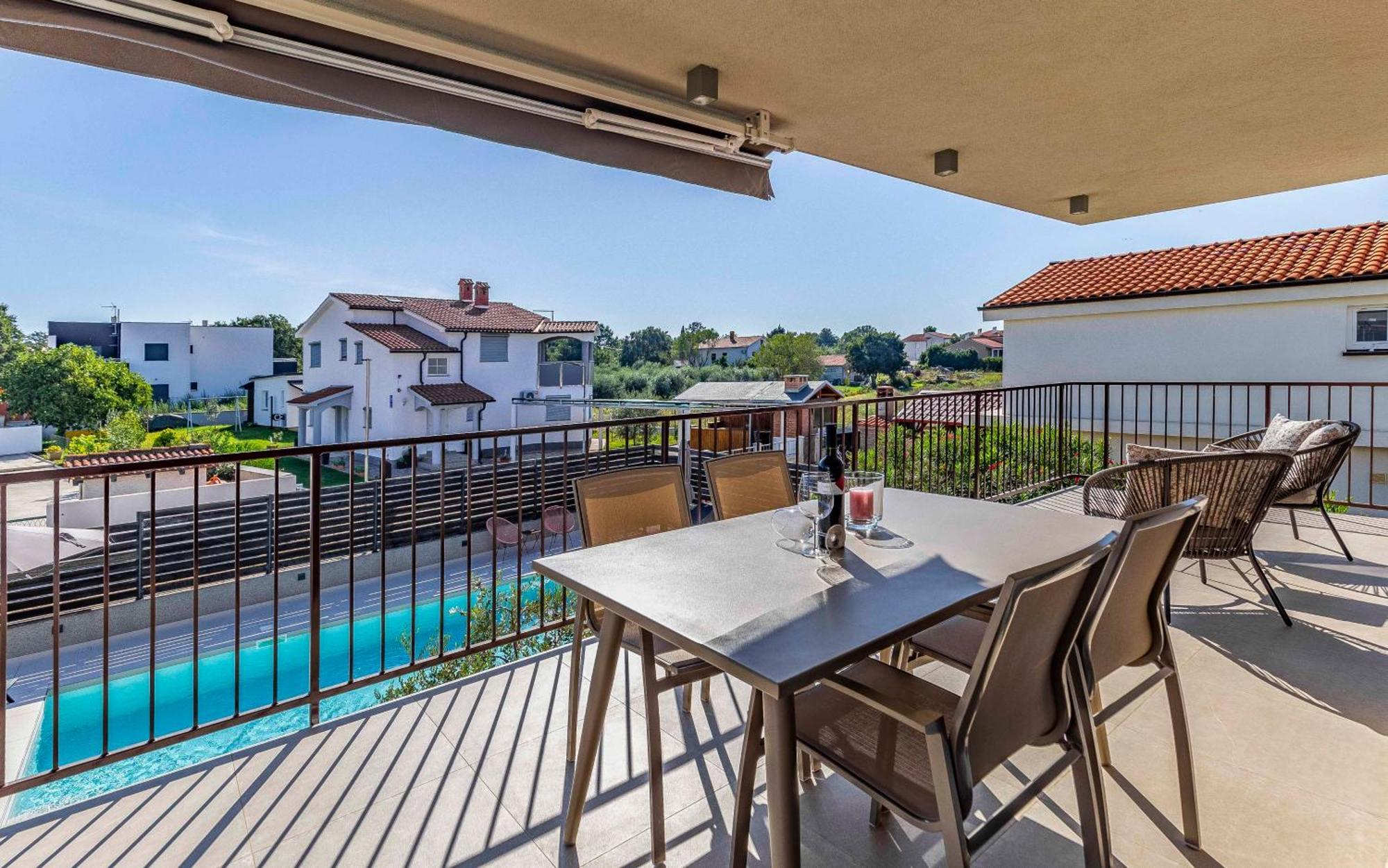 Apartamento Ap Caci Mit Pool - Istriensonne 0712-0737 Medulin Exterior foto